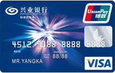 兴业银行VISA标准双币信用卡